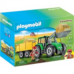 playmobil 9317 Traktor z przyczepą