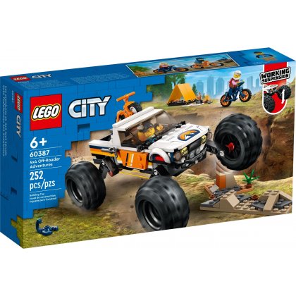 LEGO 60387 Przygody samochodem terenowym z napędem 4x4