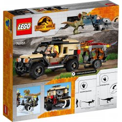 LEGO 76951 Pyroraptor & Dilophosaurus Transport