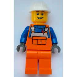 lego minifigurka CTY1509 Pracownik budowlany