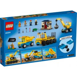 LEGO 60391 Ciężarówki i dźwig z kulą wyburzeniową