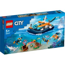 LEGO 60377 Łódź do nurkowania badacza