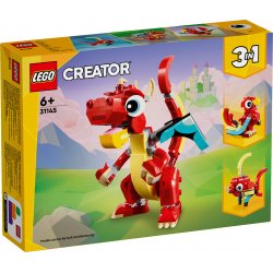 LEGO 31145 Czerwony smok