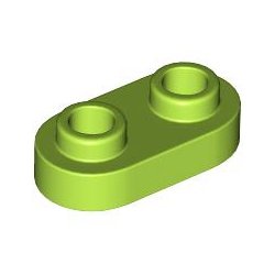 LEGO Part 35480 Plate 1x2, Rounded, No. 1