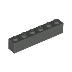 LEGO 3009 Klocek / Brick 1x6