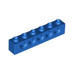 LEGO 3894 Klocek / Brick 1x6, Ø4,9