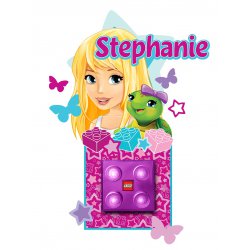 LEGO LGL-NI3S Lampka klocek Friends Stephanie + naklejka