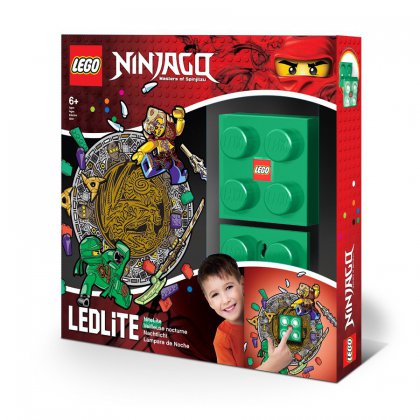 LEGO LGL-NI4L Lampka klocek Ninjago Lloyd + naklejka