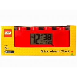 LEGO 9002168 Red LEGO 8 Stud Brick Alarm Clock