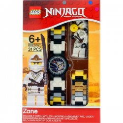LEGO 8020073 Zegarek na rękę Ninjago Zane + minifigurka 