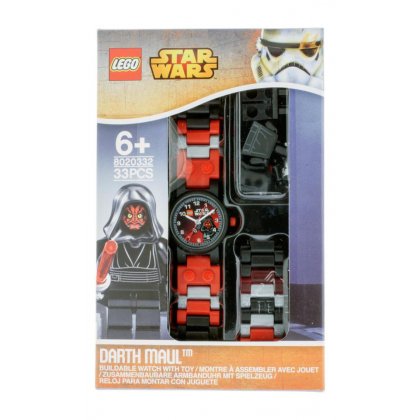 LEGO 8020332 Zegarek na rękę Star Wars Darth Maul + minifigurka 