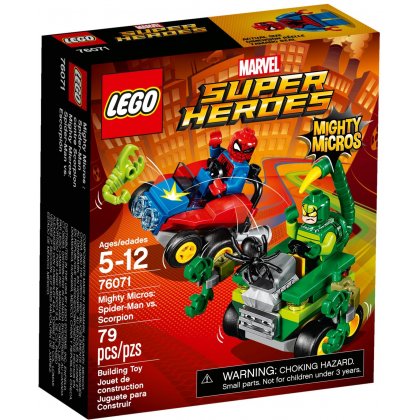 LEGO 76071 Spider-Man kontra Skorpion