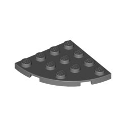 LEGO 30565 Plate 4x4, 1/4 Circle