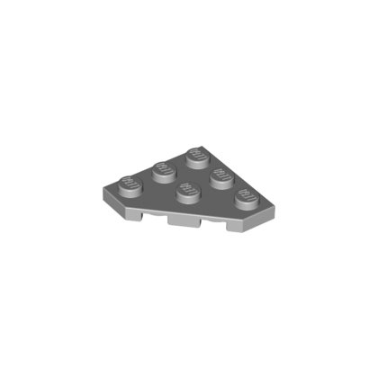 LEGO Part 2450 Corner Plate 45 Deg. 3x3